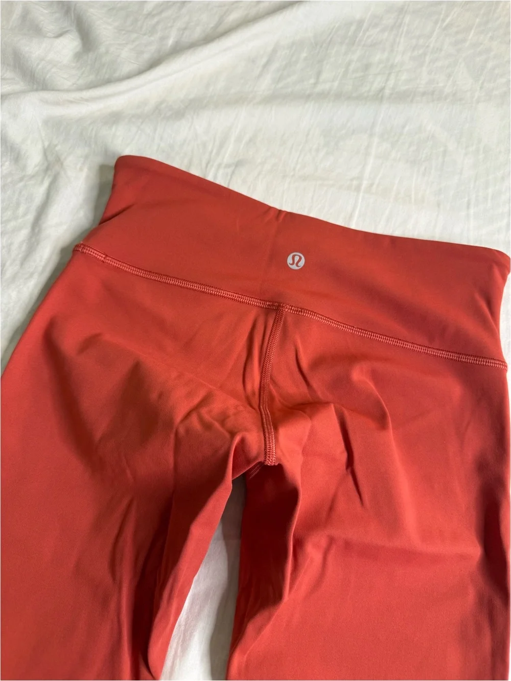 lululemon athletica Girls' High-Rise Red Leggings